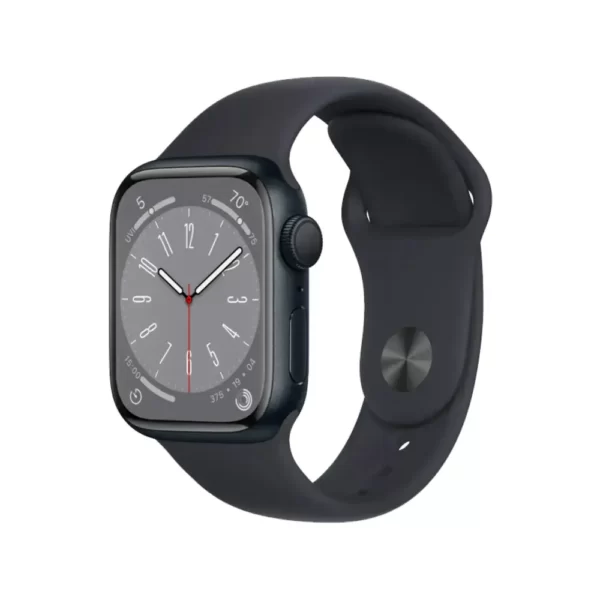 Купить Apple Watch 8 41 мм Алюминий, Силикон, Тёмная ночь, Тёмная ночь